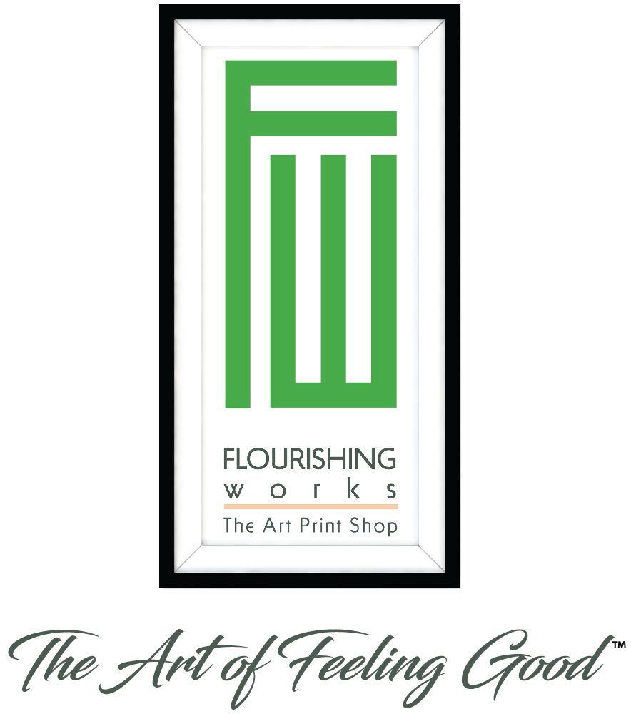 Flourishing Works Art Print Shop, The Art of Feeling Good